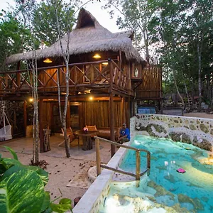 Selvaluna Eco-chic , Tulum Mexique